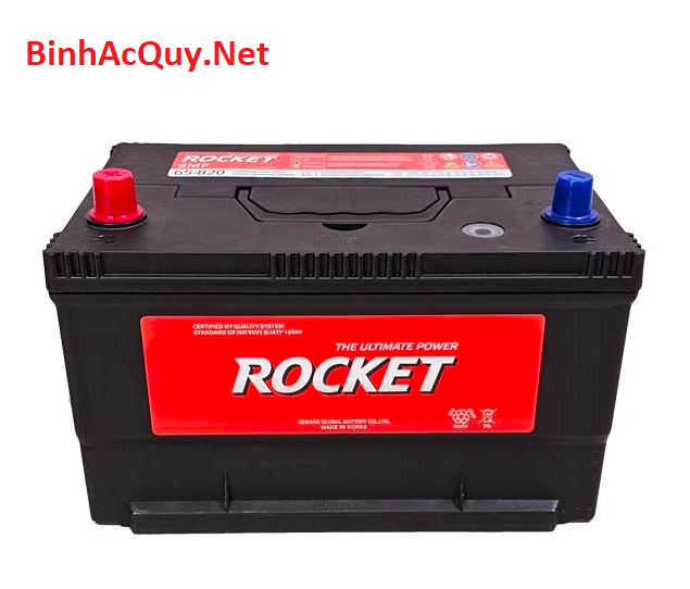  Bình ắc quy khô Rocket 12V-88AH | Mã SMF 65-820 