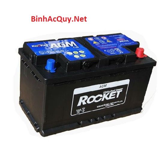 Bình ắc quy khô Rocket 12V-105AH | Mã AGM L6