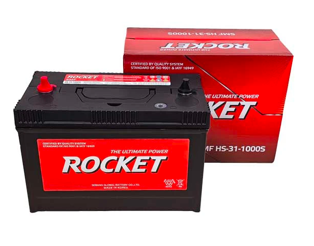 Bình ắc quy khô Rocket 12V-100AH | Mã HS-31-1000S
