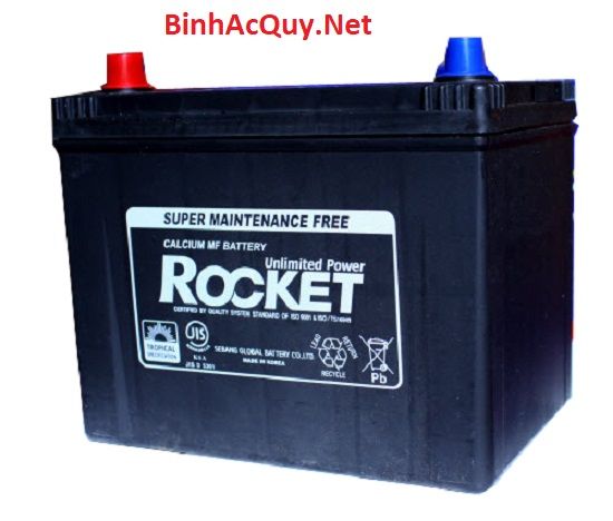  Bình ắc quy khô Rocket 12V-70AH | Mã NX110-5 