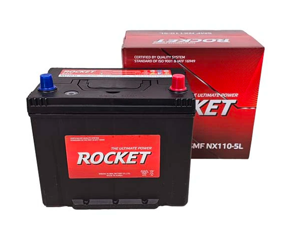  Bình ắc quy khô Rocket 12V-70AH | Mã NX110-5L 