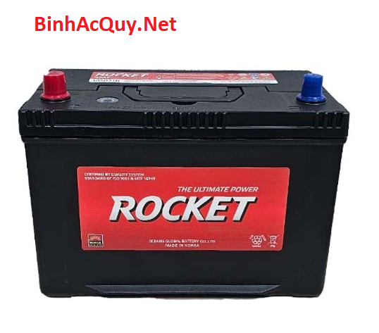  Bình ắc quy khô Rocket 12V-90AH | Mã SMF 105D31R 