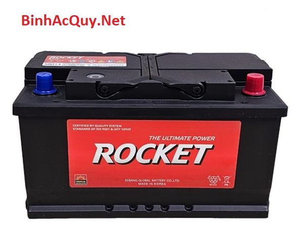  Bình ắc quy khô Rocket 12V-80AH | Mã SMF DIN 58014 