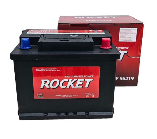  Bình ắc quy khô Rocket 12V-62AH | Mã SMF 56219 