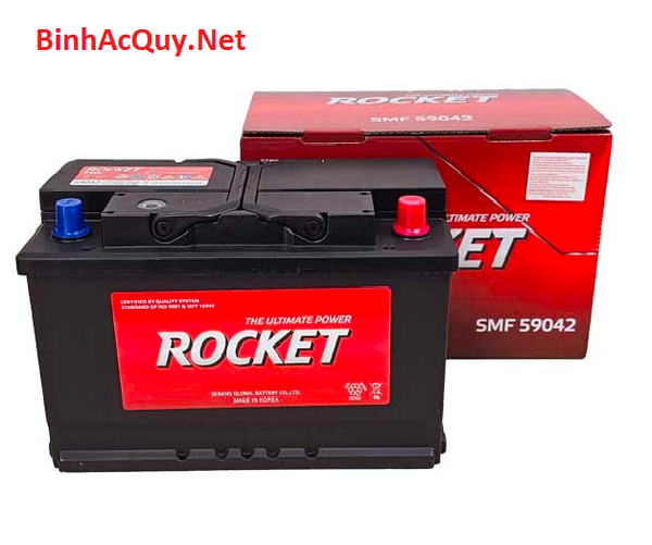  Bình ắc quy khô Rocket 12V-90AH | Mã SMF DIN 59042 