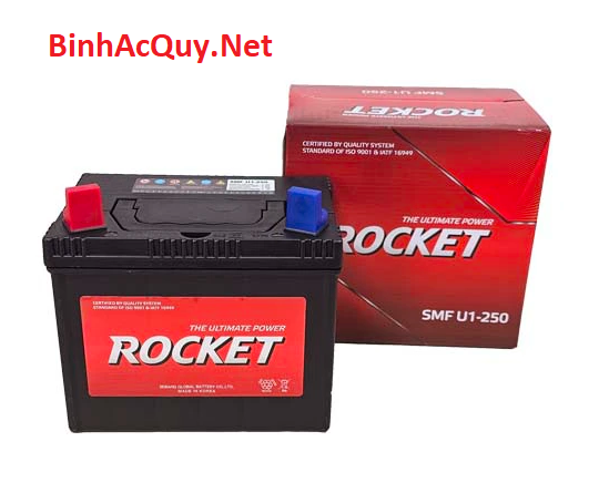  Bình ắc quy khô Rocket 12V-26AH | Mã U1-250 