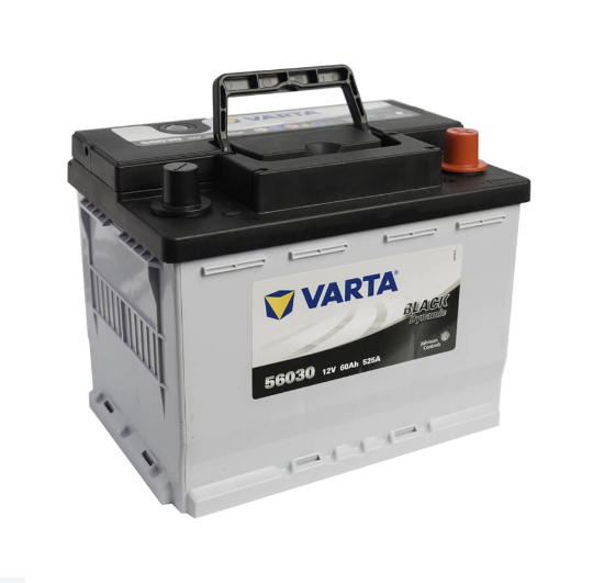 Bình ắc quy Varta DIN60L (12V-60AH) | Mã 56030