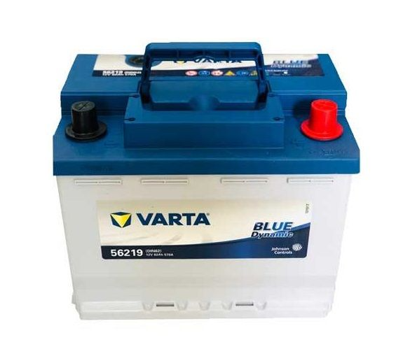 Bình ắc quy Varta DIN62 (12V-62AH) | Mã 56219