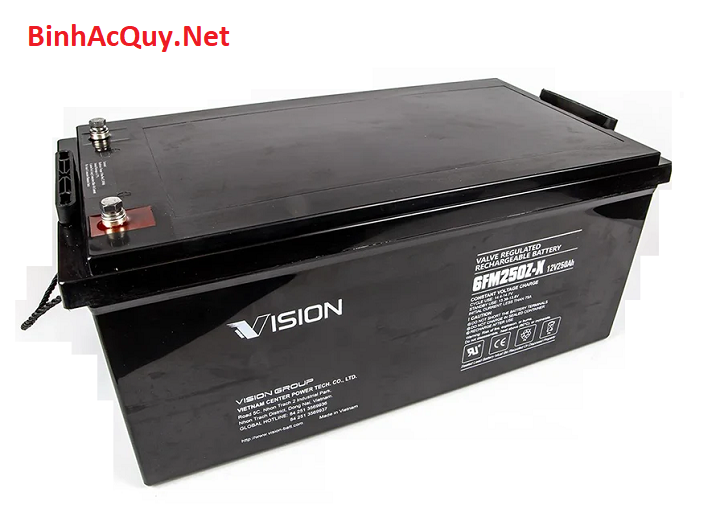 Ắc quy Vision 6FM250Z-X (12V-250AH)