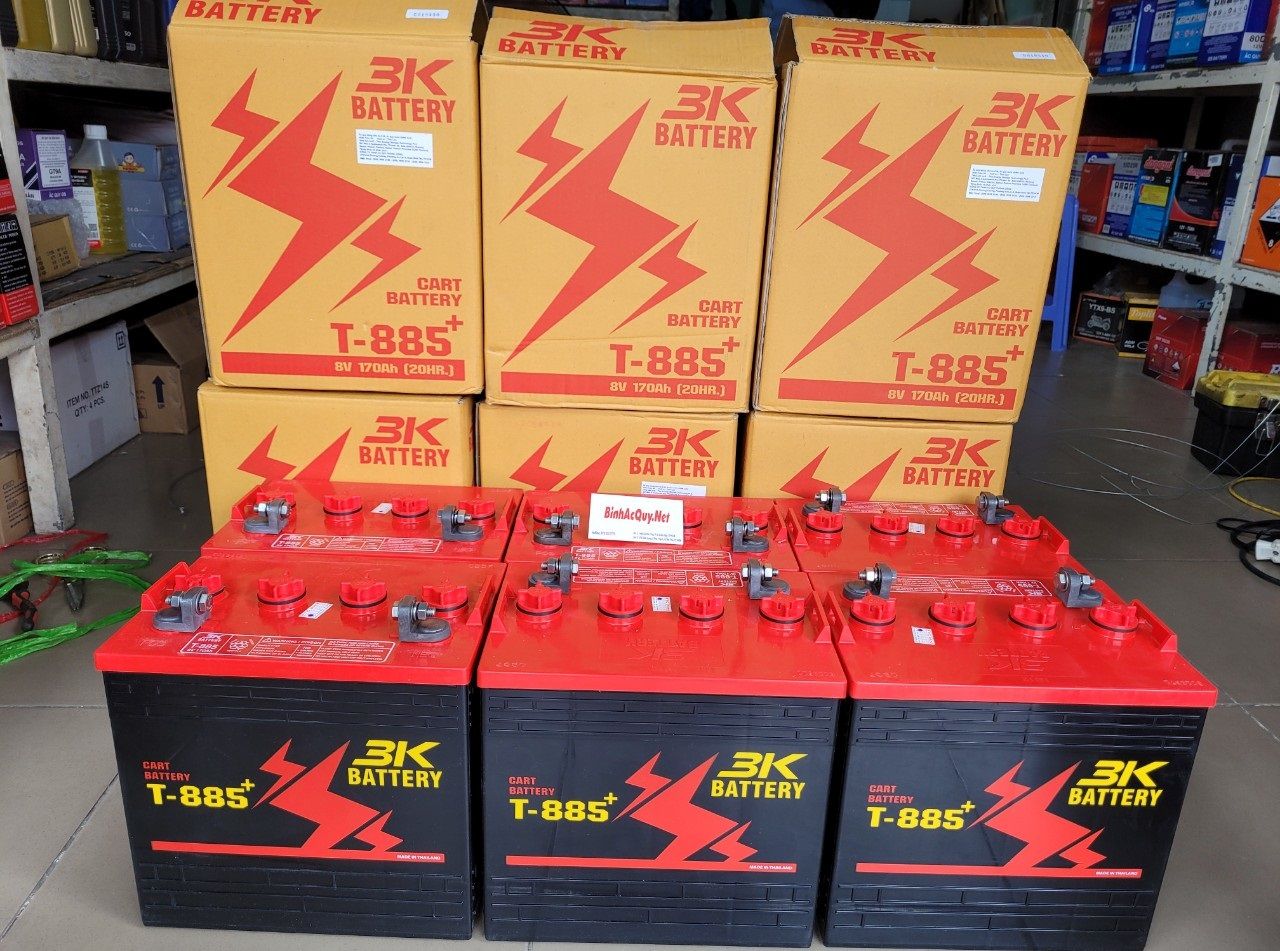 Ắc quy 3K T-885 (8V-170Ah)