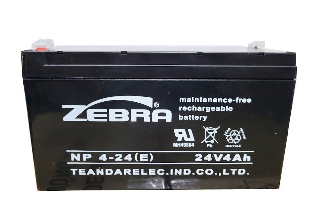 Bình ắc quy Zebra NP4-24(E)( 24V-4AH )
