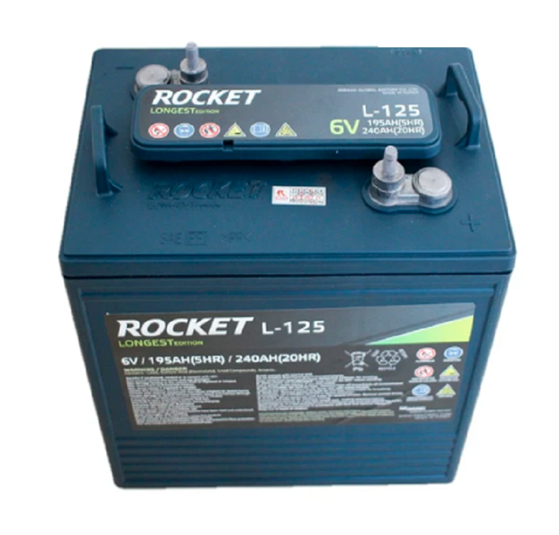  Ắc quy Rocket L-125 (6V-240AH) 