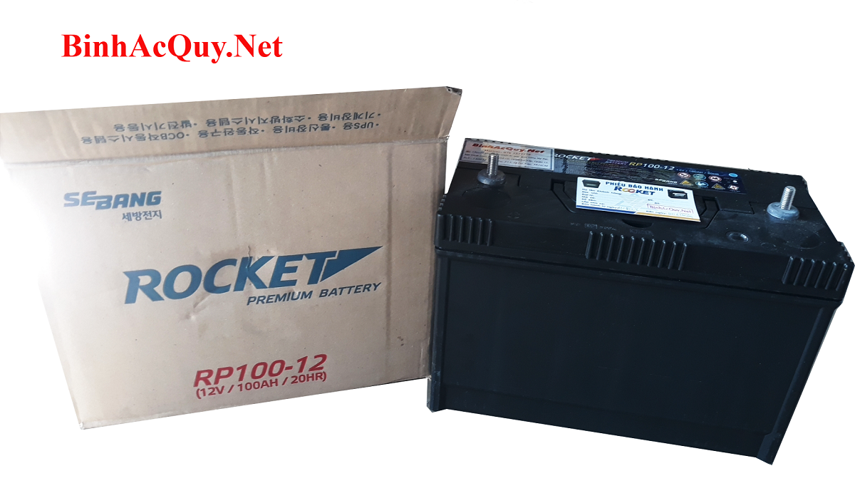  Ắc quy Rocket  RP 100-12 (12V-100Ah) 