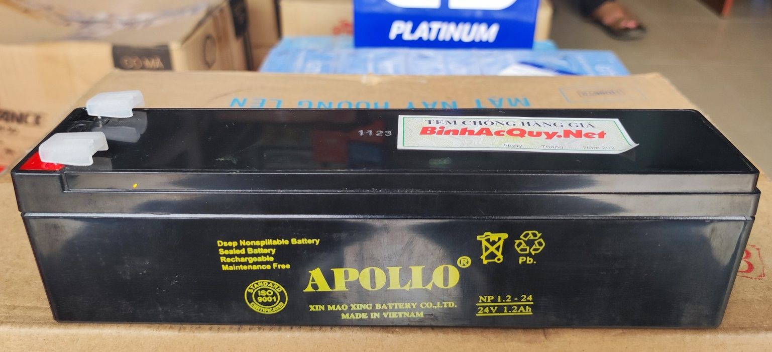  Bình Ắc Quy Apollo NP1.2-24 ( 24V-1.2AH ) 