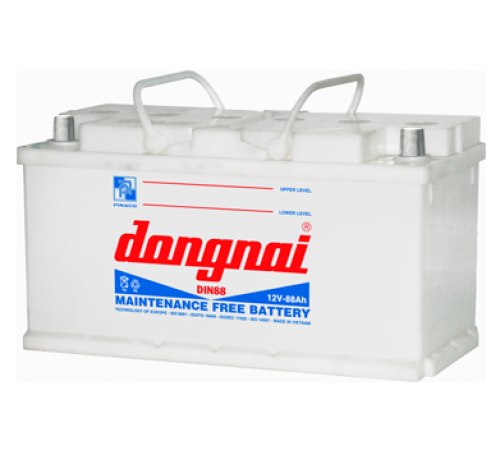 Bình ắc quy nước Đồng Nai 12V-88AH | Mã DIN88