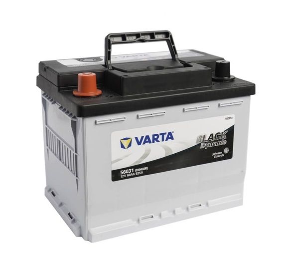 Bình ắc quy Varta DIN60R (12V-60AH) | Mã 56031