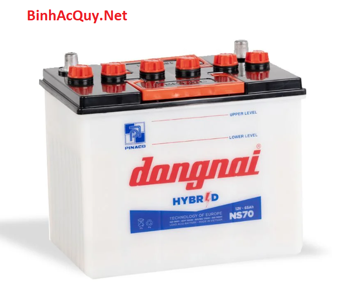 Bình ắc quy nước Đồng Nai 12V-70AH | Mã NS70