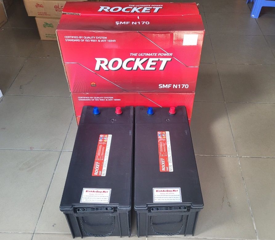 Bình Ắc quy Rocket SMF N170 (12V-170AH)