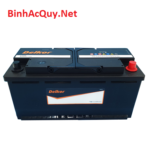  Bình ắc quy khô Delkor 12V-110AH | Mã DIN 61038 