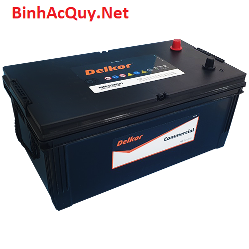 Bình ắc quy khô Delkor 12V-200AH | Mã N200