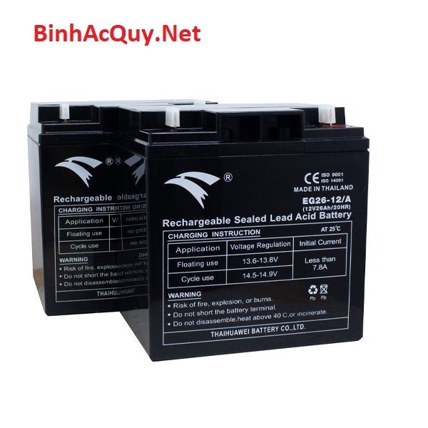  Ắc quy EG26-12 (12V-26AH) 