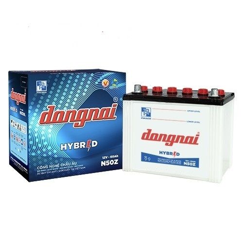 Bình ắc quy Nước Đồng Nai 12V-60AH | Mã N50Z