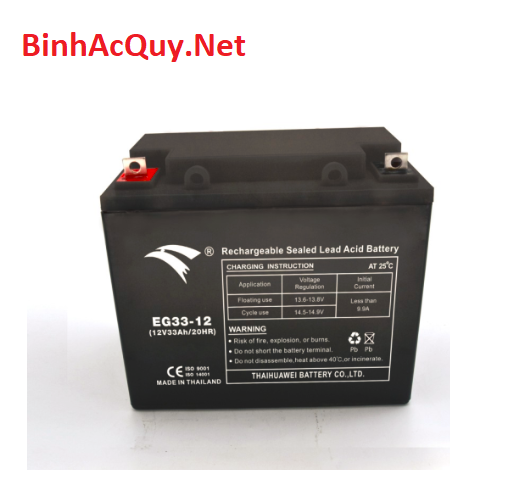  Ắc quy EG33-12 (12V-33AH) 