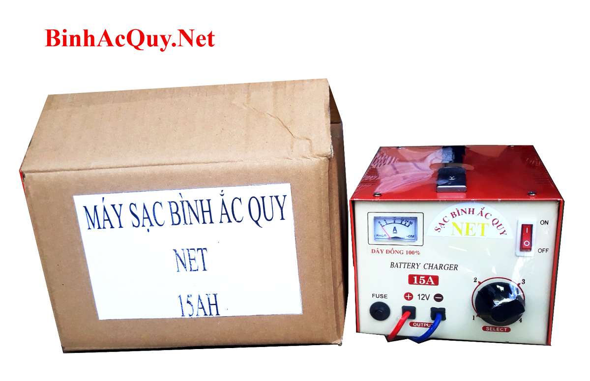 Máy sạc bình ắc quy NET 15A
