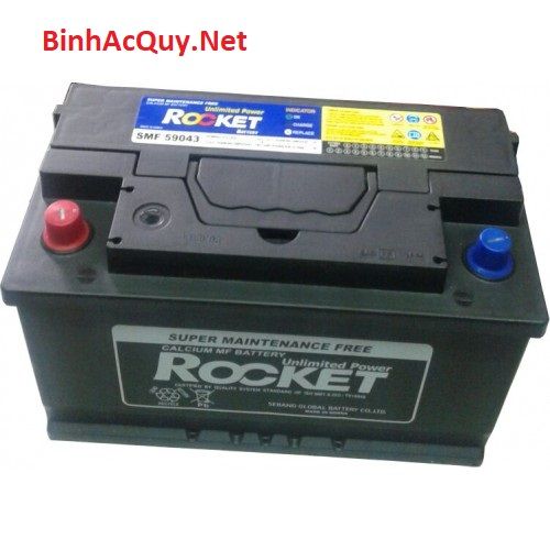 Rocket SMF 59043 12V-90AH | Bình ắc quy