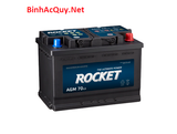  Bình ắc quy khô Rocket 12V-70AH | Mã AGM L3 