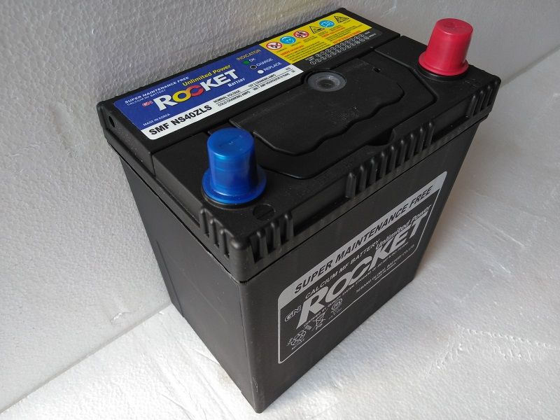 Bình ắc quy khô Rocket 12V-35AH | Mã NS40ZLS