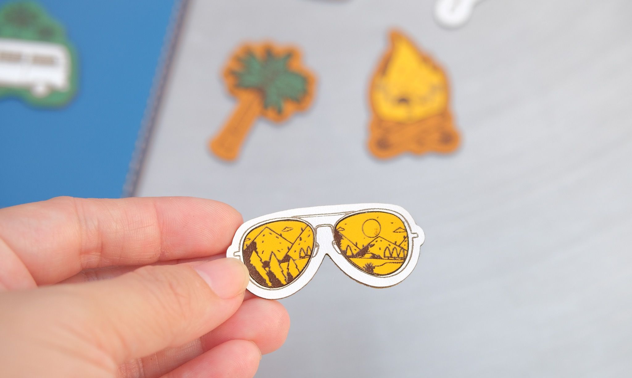 Sticker - Camping
