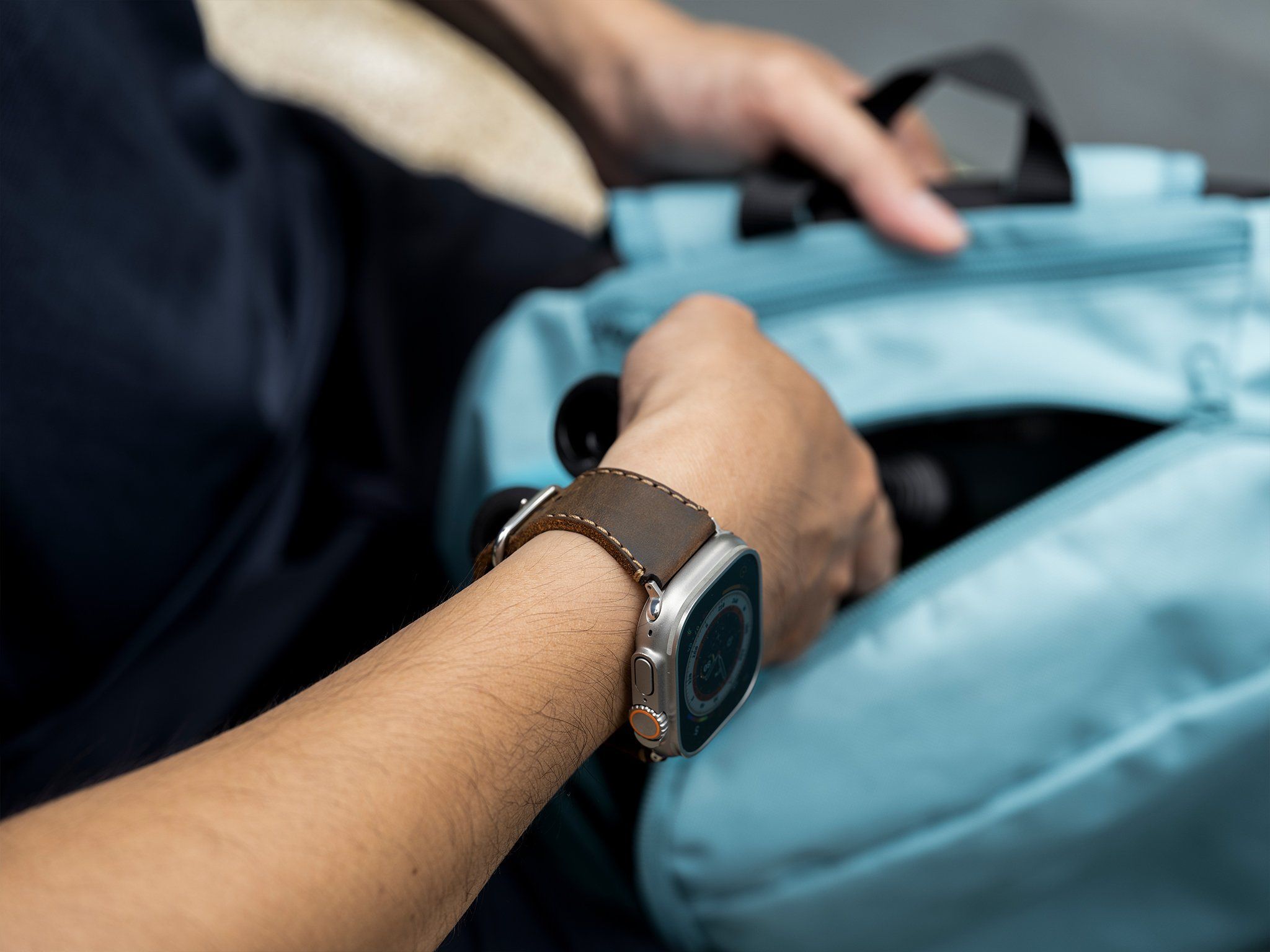 Dây da SEN Apple Watch Ultra