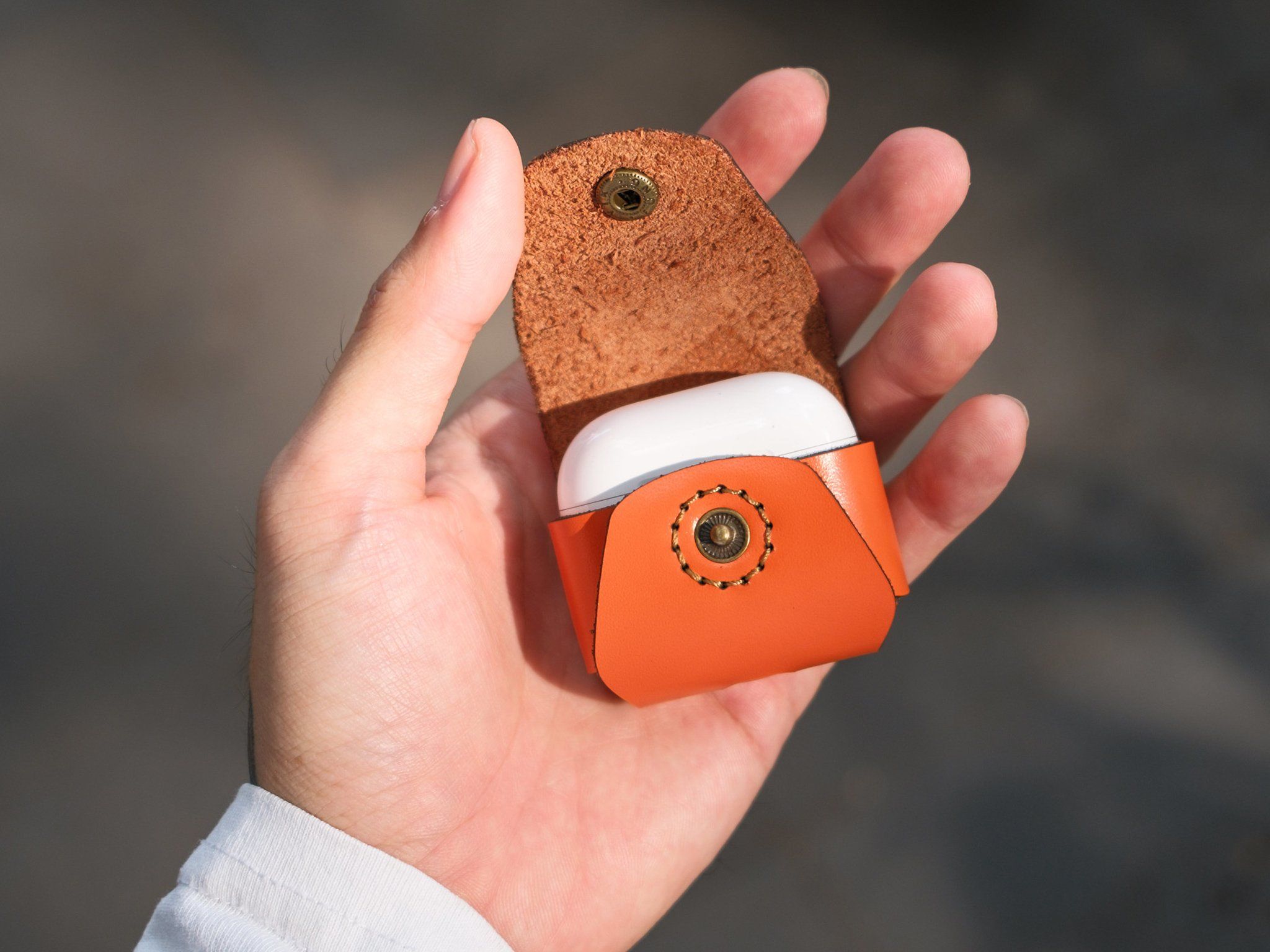 Bao da SEN xếp Apple Airpods 4