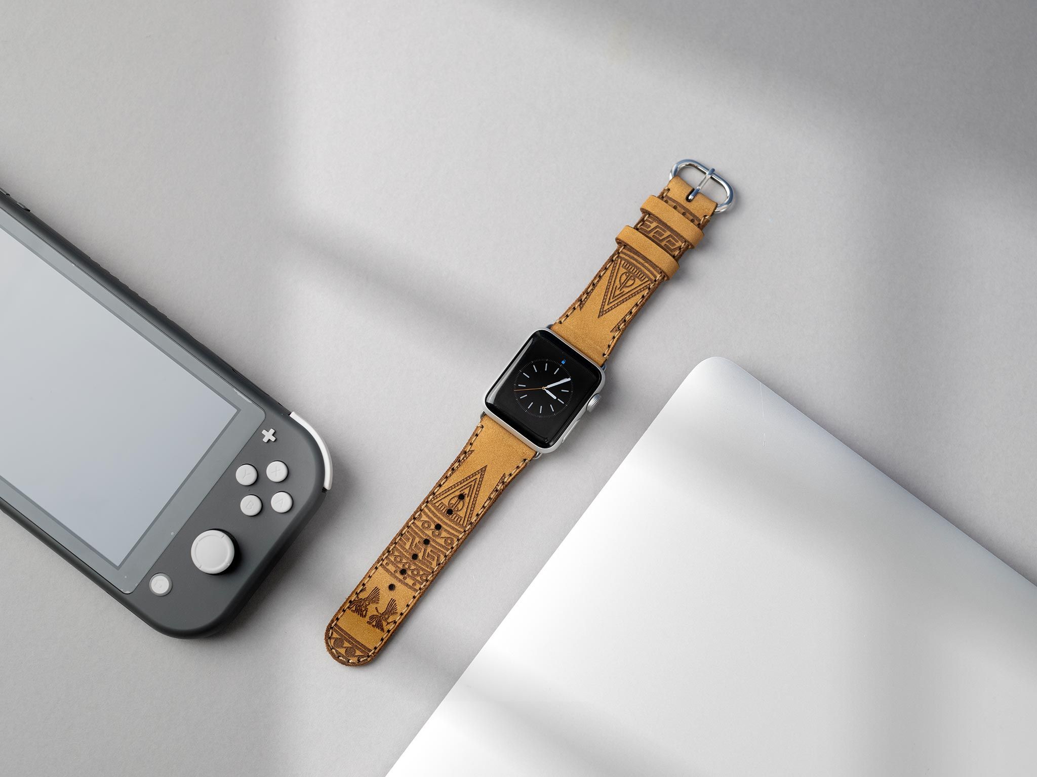Dây da SEN Apple Watch Trống Đồng