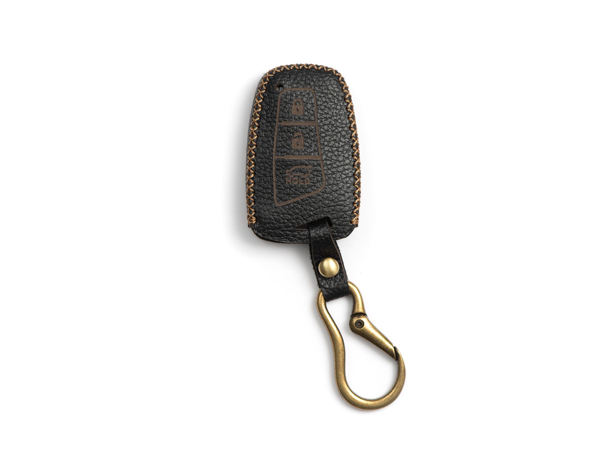 Hyundai Genesis - Bao da chìa khóa (móc carabiner)
