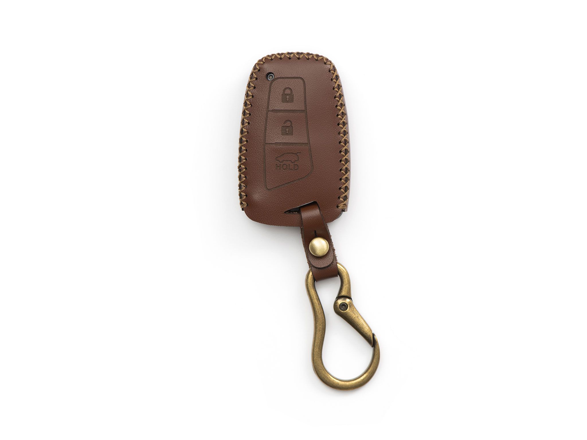 Hyundai Genesis - Bao da chìa khóa (móc carabiner)