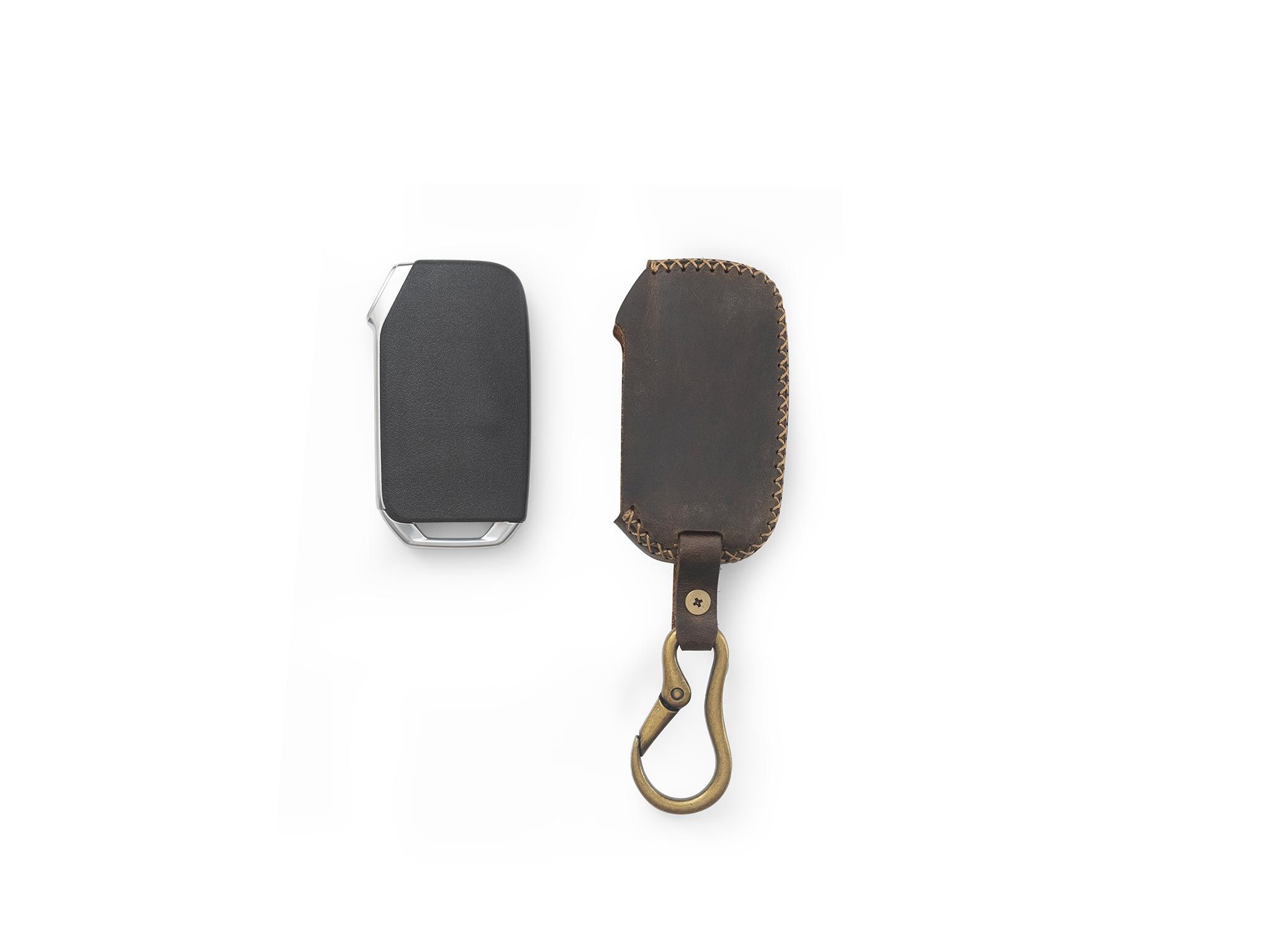 Kia Carnival - Bao da chìa khóa (móc carabiner)