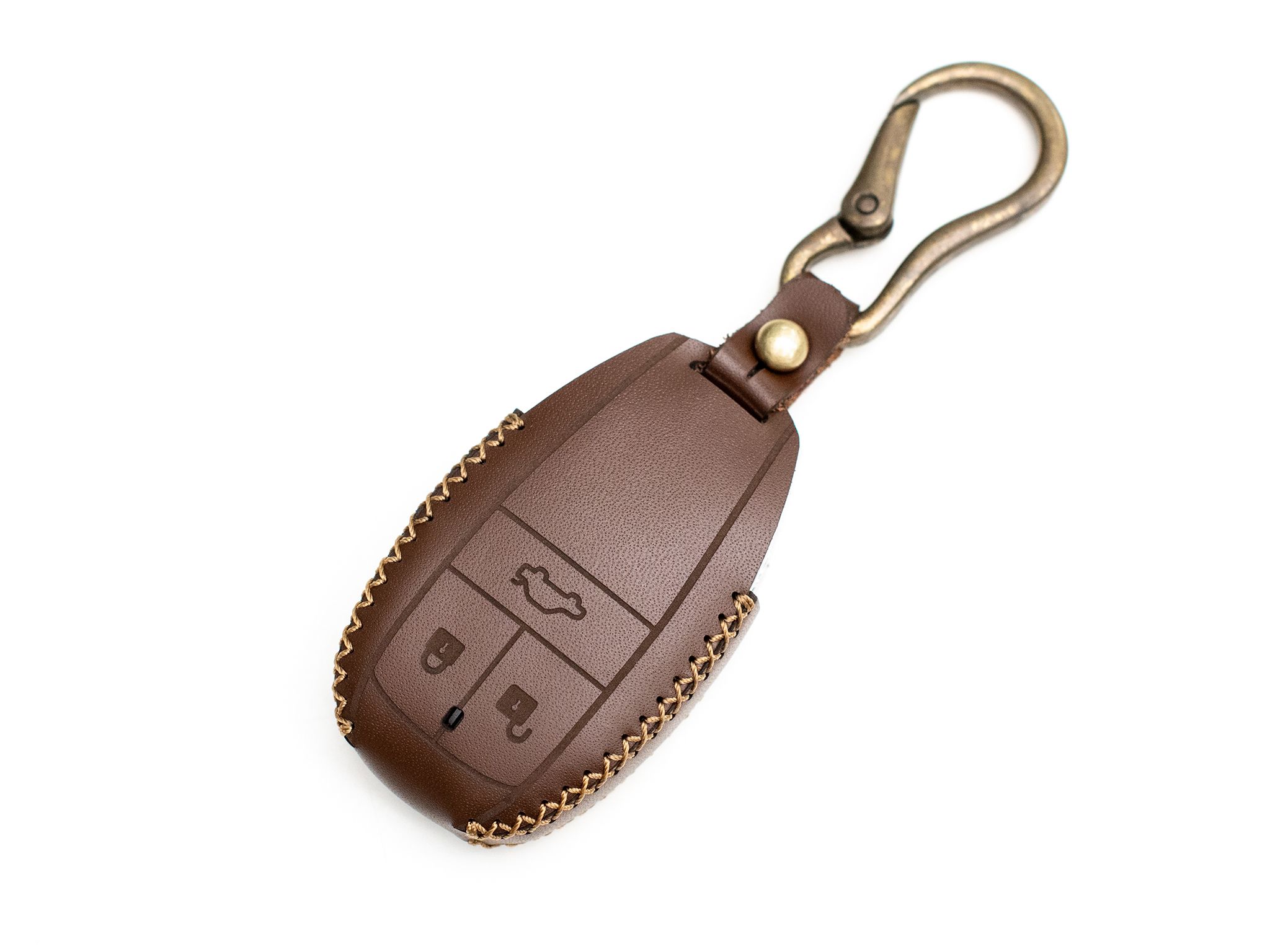 Bentley Bentayga - Bao da chìa khóa (móc carabiner)