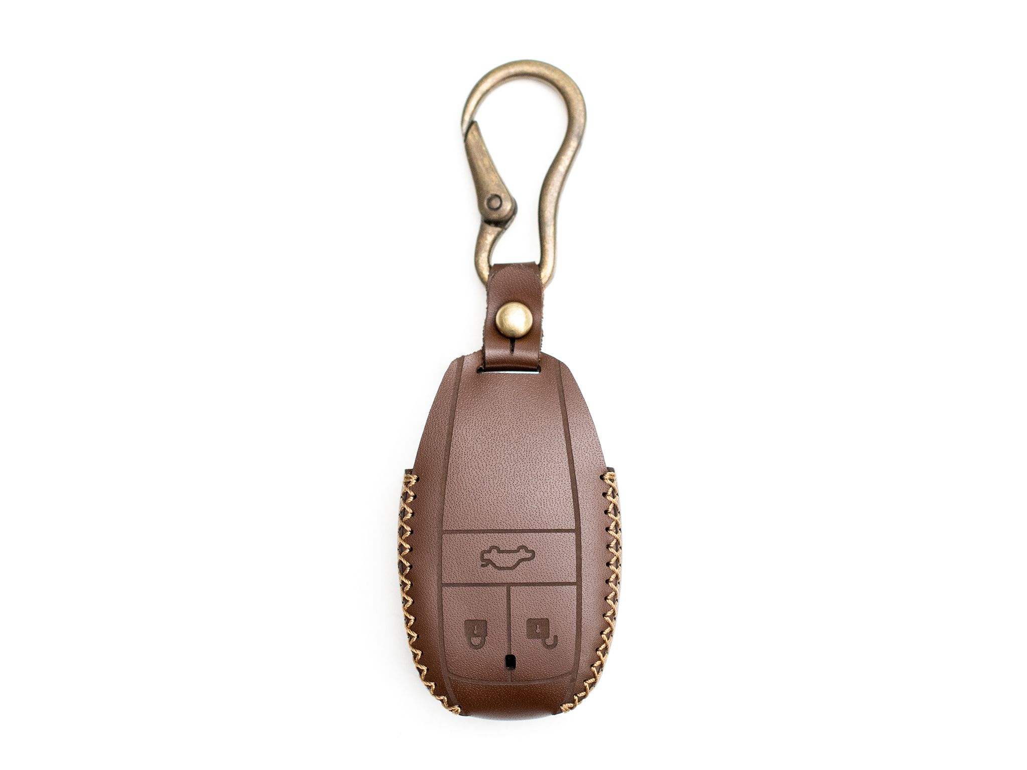 Bentley Bentayga - Bao da chìa khóa (móc carabiner)