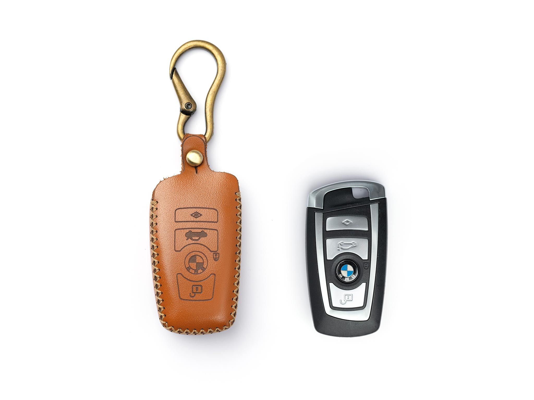 BMW M3 - Bao da chìa khoá (móc carabiner)