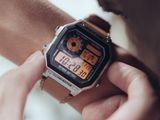  Dây da đồng hồ Casio AE1200WHD (dây kim loại) 