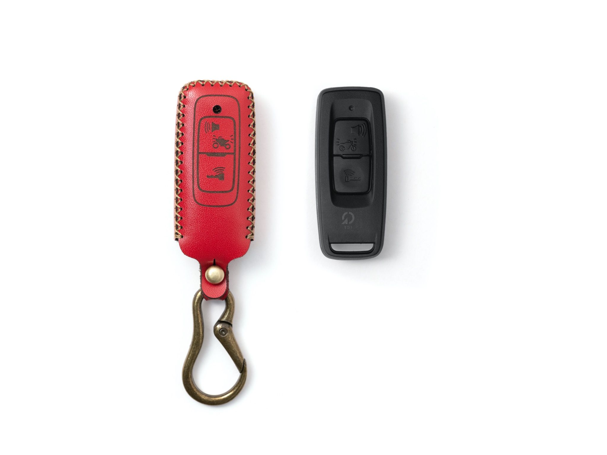 Honda Smartkey SH 2021/ Winner X 2022 - Bao da chìa khoá (móc carabiner)
