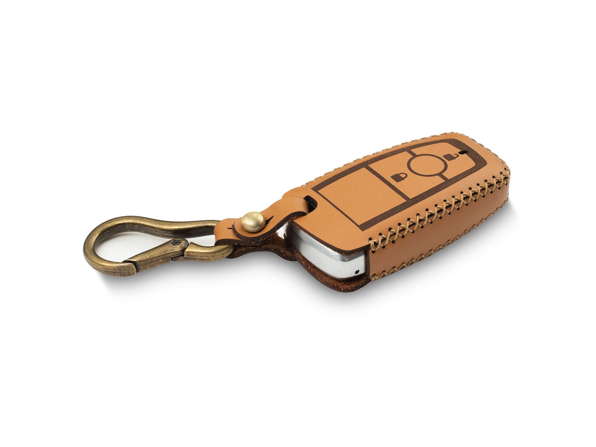 Ford Ecosport 2018 - Bao da chìa khoá (móc carabiner)