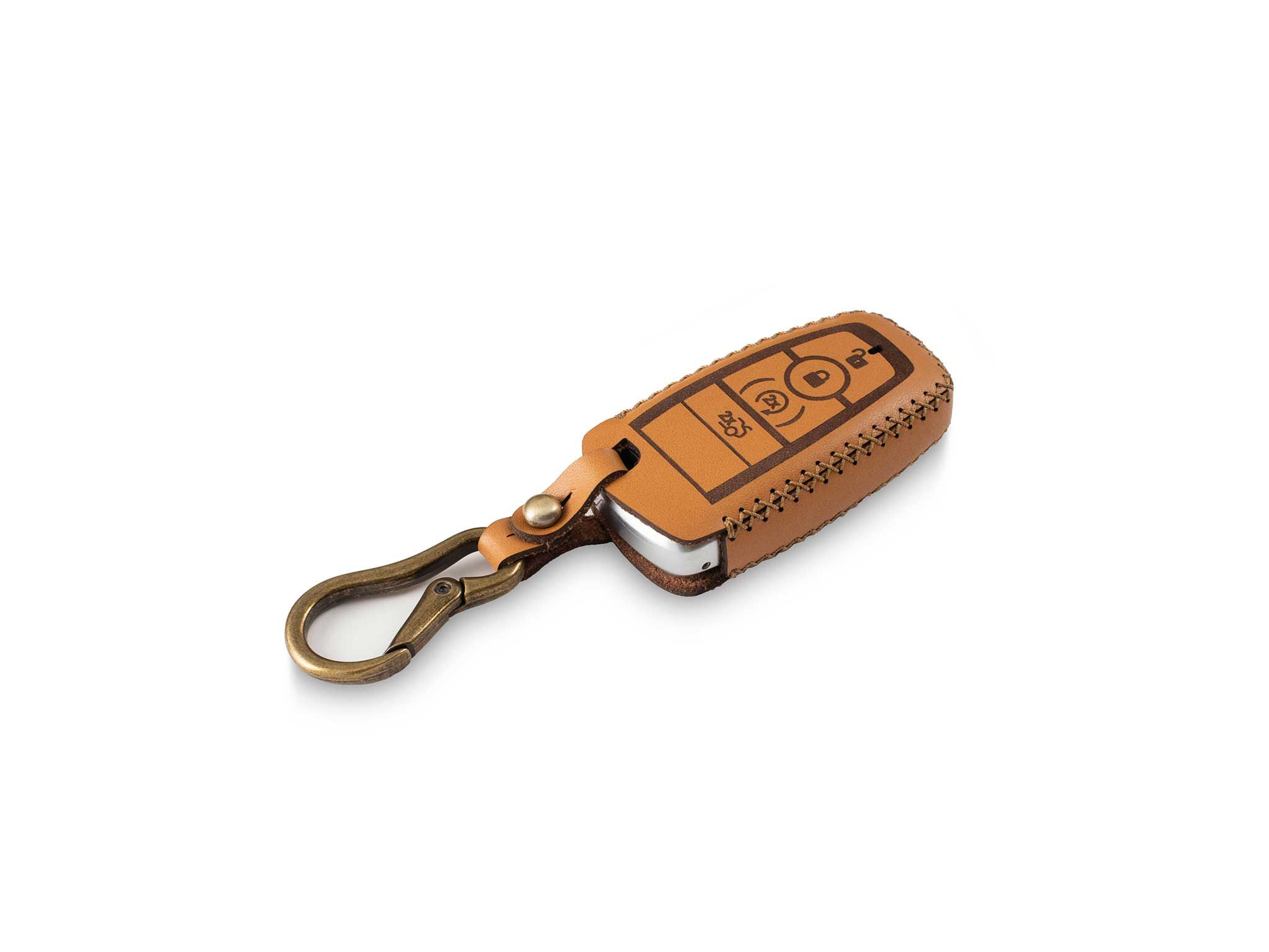 Ford Explorer 2018 - Bao da chìa khoá (móc carabiner)