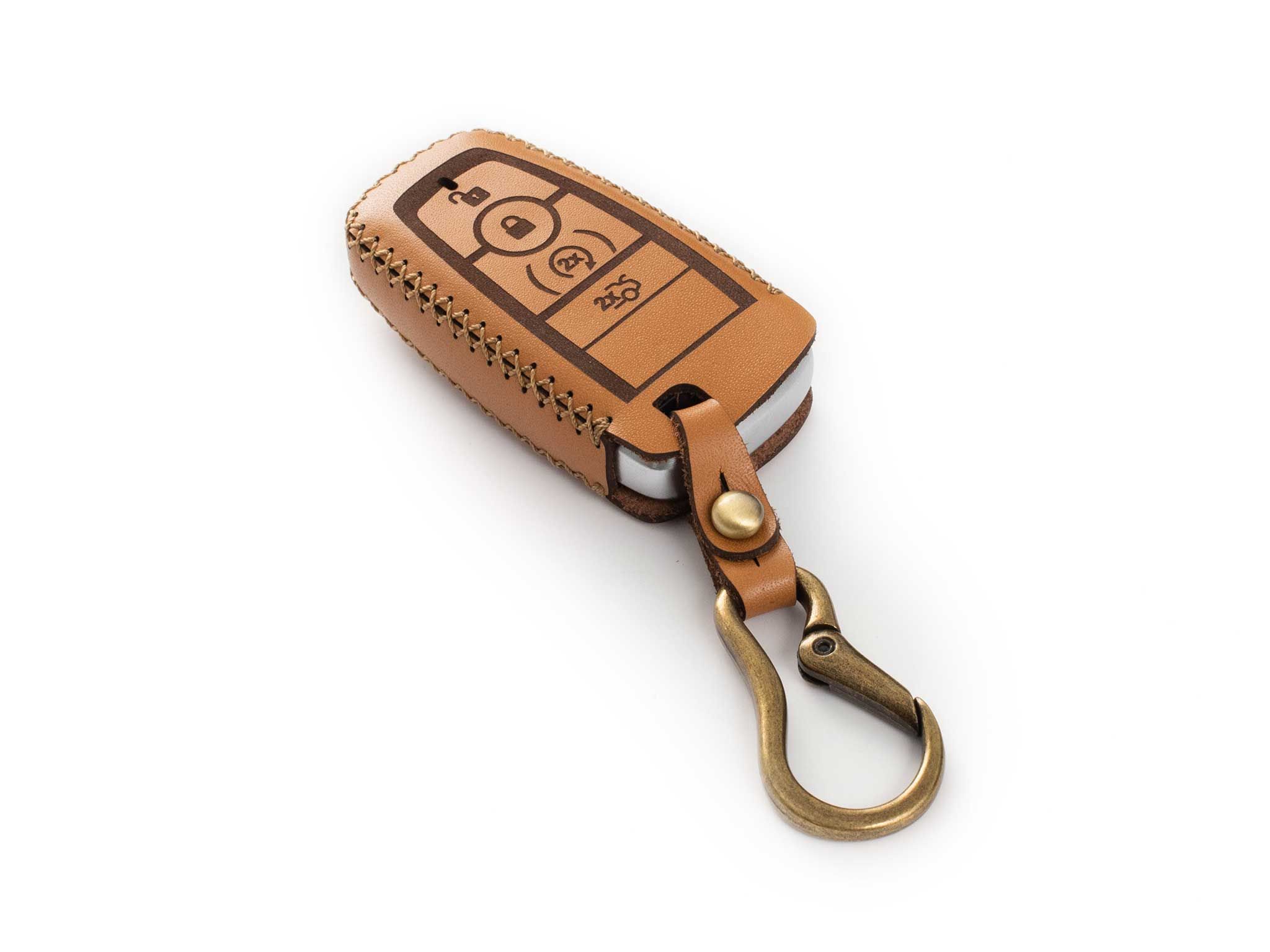 Ford Explorer 2018 - Bao da chìa khoá (móc carabiner)