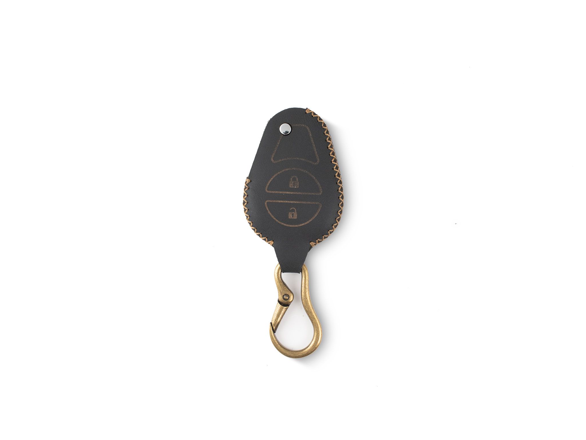 Harley Davidson L2C0056TR - Bao da chìa khoá (móc carabiner)