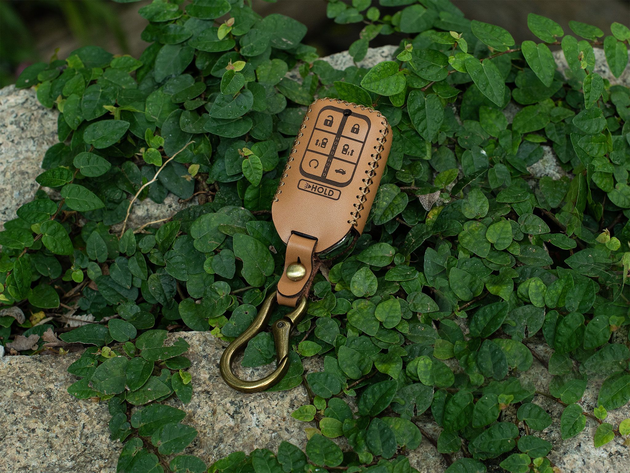 Honda Odyssey - Bao da chìa khóa (móc carabiner)