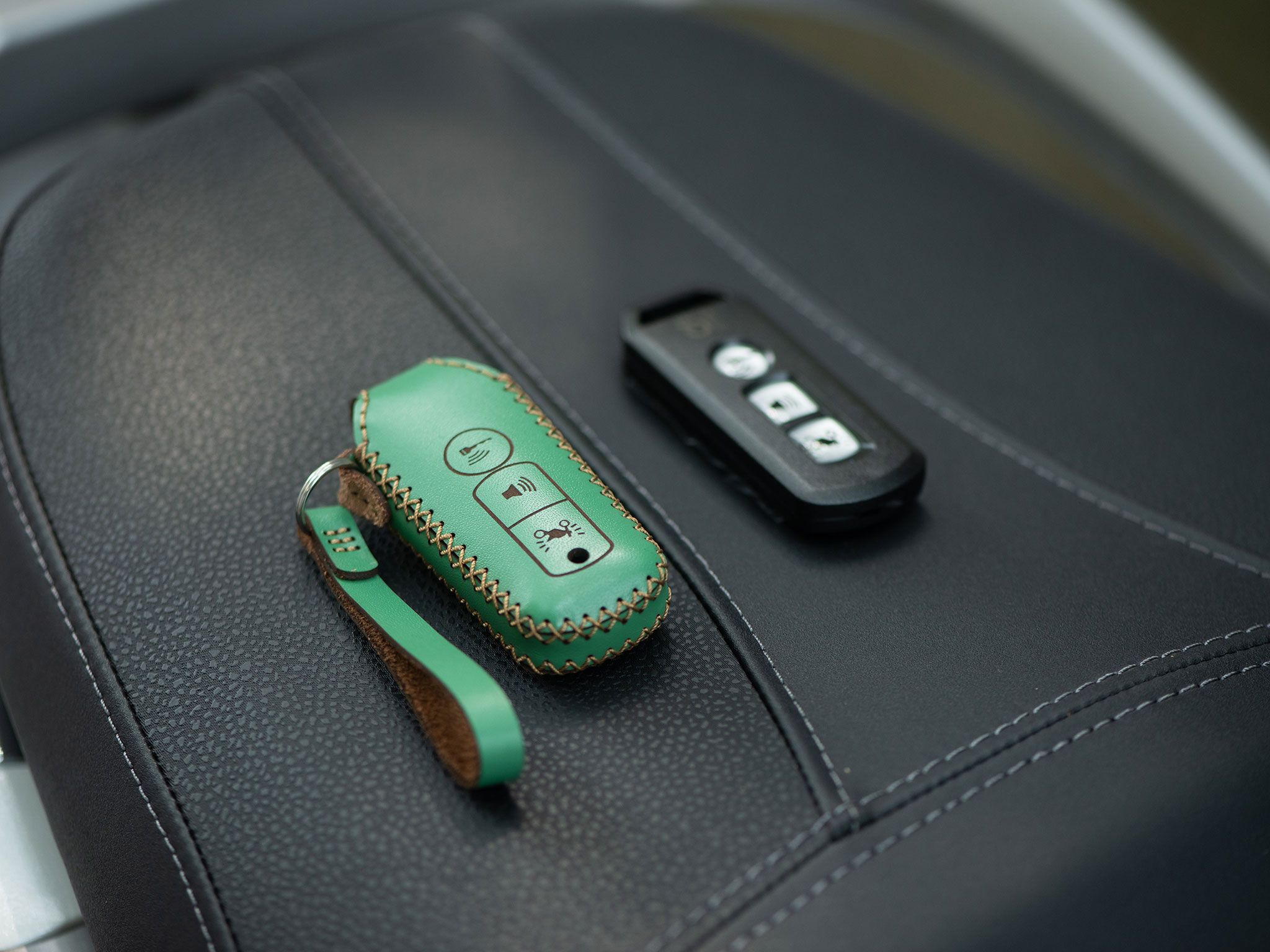 Honda Smartkey SH (3 nút) - Bao da chìa khoá
