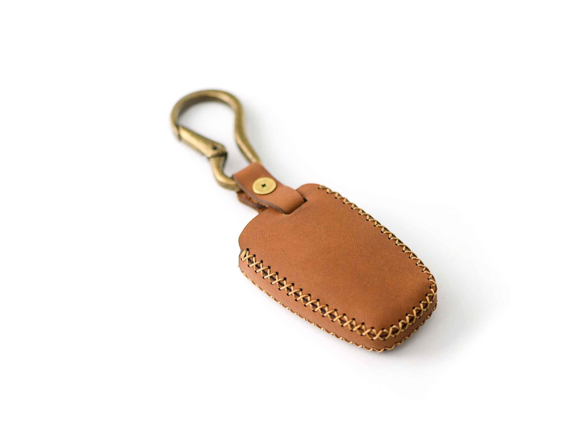 Hyundai Santafe - Bao da chìa khóa (móc carabiner)